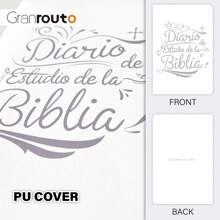 Granrouto Spanisches Bibel-Studientagebuch-Notizbuch - S.O.A.P.-Methode Bibel-Studienzubehör Kirchennoitzenbuch Andachtstagbuch Gebetstagbuch Notizentnahme & Journaling Set Glaubens-basierte Geschenke für Männer Frauen, Schulmaterial
