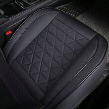 1PC PU Leather Front Car Seat Cover, Car Seat Bottom Cushion, Anti-Slip And Full Wrap Driver Car Seat Protector, Luxury Waterproof Bottom Auto Seat Cushion, Car Chair Pad Mat For Most Vehicles - one-size - View 1