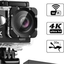Cámara deportiva  sumergible 4k HD  practica  conexión wifi , tipo Go pro - Cámara - Ver 8