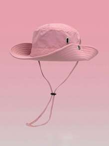 1 pièce Chapeau de seau femme chapeau de cow-boy unisexe chapeaux de soleil réglable profil bas non structuré couleur unie pour hommes femmes pour voyages extérieurs cadeaux