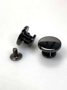 4个15毫米DIY包包金属脚钉铆钉，装饰钉，螺丝，用于底部保护，包包装饰五金手提包底部钉行李箱配件，皮革防磨损钉扣，朋克金属钉布扣，行李箱，手工艺品，服装，包包，鞋子，手工艺爱好者必备，适用于钱包手提包皮革工艺品朋克珠宝制作铆钉包包配件