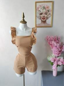 Ladies' Jumpsuit Ideal For This Spring-Summer - Beige - View 2
