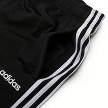 Adidas 3-Streifen schnelltrocknende, atmungsaktive Freizeithosen, locker geschnittene gerade Beine Jogging-Workout-Basketball-Hose