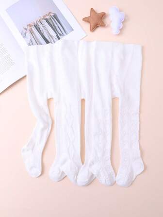 3 双女童纯色印花紧身裤、打底裤，适合年轻女孩的日常休闲穿着