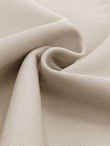 Elegant Office Lady Pleated Side Pocket Slim-Fit Pants For Women