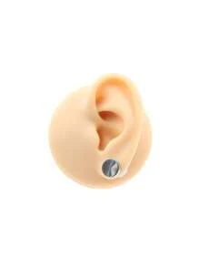 2 Pieces Punk Men Strong Magnet Magnetic Ear Stud Set Non Piercing Earrings Fake Earrings Gift For Boyfriend Lover Jewelry - Magnet Earring - View 7