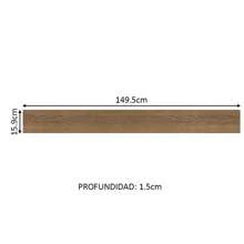 Madesa Frontal Falso Para Gabinete 150cm Glamy Rustic - Marrón - Ver 3