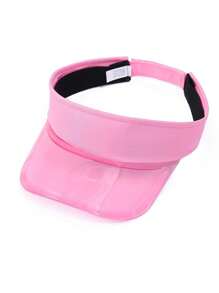 Casquette de baseball à bord transparent, chapeau léger de protection solaire casual, visière mode et polyvalente coupe-vent, convient pour le printemps et l'été