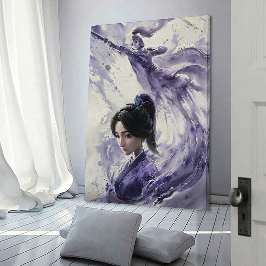 Cute Cartoon Canvas Painting Poster Wall Art Decoration Painting Printing Modern Decoration - 3 - View 1