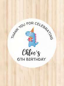 Pegatinas y logotipos personalizados, pegatinas personalizadas de 4, 5, 6 o 7 cm, personalizadas con su nombre y fecha, perfectas para pegatinas creativas como bodas, cumpleaños y bautizos. Adecuadas para diversas ocasiones, incluyendo fotos, imágenes, etiquetas, pegatinas con logotipo personalizado, invitaciones a fiestas de cumpleaños, suministros para fiestas de agradecimiento, multifuncionales, de dibujos animados, regalos ideales para él, regalos ideales para ella, mamá, amigos, hijo, hija, hogar, escuela, comedor, sala de estar, dormitorio, salón de té, oficina, útiles escolares, hogar y vida, decora tu hogar, etiquetas personalizadas - Multicolor - Ver 33