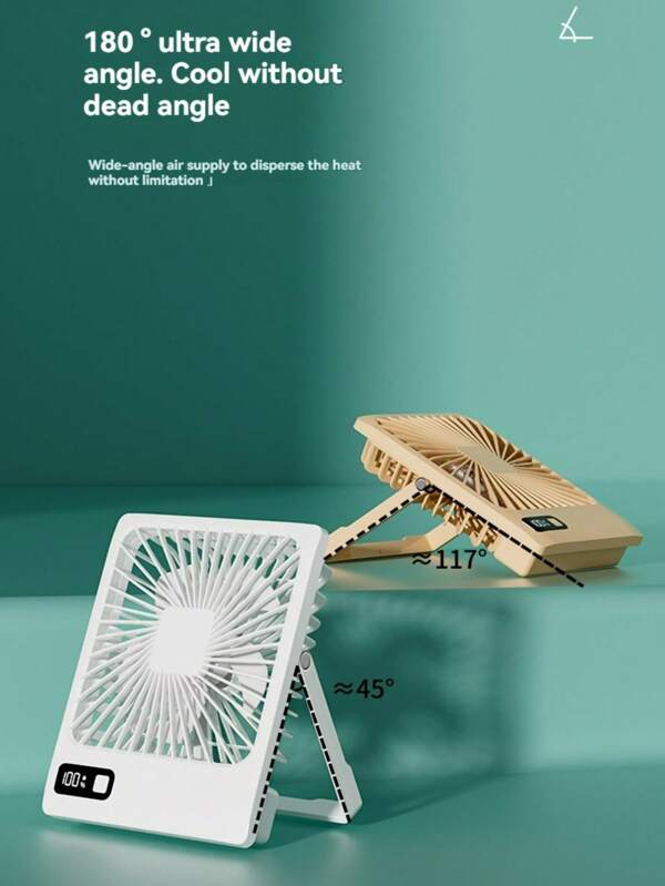 New Desktop/Wall-Mountable USB Small Electric Fan, Portable For Home, Student Dorms, Bedside, Compact Mini Design