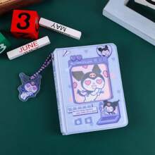 Sanrio 40 Sheets/Book (With Pendant) Sanrio Ins Cute Pompompurin & Kuromi 1-Grid Photo Album, High Quality Idol Photo Collection Book, 3 Inch For,Back To School,School Supplies