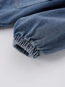 Veste en jean pour bébé fille, vêtements élégants pour enfants, vêtements d'extérieur coréens pour le printemps et l'automne