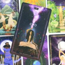 Erde Frau Tarot Deck 78 Stücke Tarot Karten, pflegen Sie Ihre Intuition und feiern Sie die Weisheit der Mutter Natur 10,3*6 cm