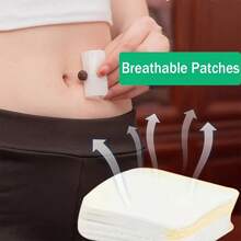 30/50 片草本肚脐贴，腹部护理贴，天然成分温和无刺激，适合日常身体护理，塑造完美体型