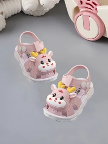 Children's Pearl Heart Sandals Roman Cross Girls 2025 Korean Style All-Matching Fashionable Western-Style Anti-Slip Soft-Sole Sandals