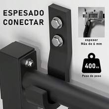 Home Gym 8 Ejercicios En 1 Soporta 400kg  Barra de Dominadas Gimnasio en Casa  Fortalece Espalda Brazos y Mas  para Pared y Piso, Uso Rudo Fácil Instalación - Rojo - Ver 3
