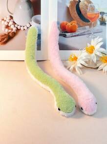 Cat Toys Realistic Snake Cat Toys, Soft Plush Fabric For Cleaning Teeth, Interactive Kick Toys Indoor Kitten Exercises To Keep Them Busy(For Pets Only) - Multicolor - View 7