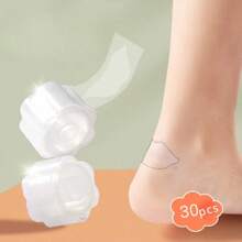 30 pièces Tampons hydrogel - Patchs de gel étanches pour les soins des pieds, utilisés pour les frottements des talons, les ampoules et les abrasions des pieds - Tampons antidouleur avec protection de doublure - Idéal pour les sports et la randonnée!