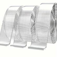 Cinta adhesiva de doble cara acrílica nano resistente, tiras adhesivas fuertes y reutilizables a prueba de agua para montaje, accesorios de patio