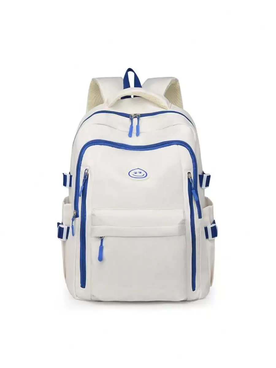 Women Fashion Waterproof Large Capacity Backpack - 藍色 - 查看 1