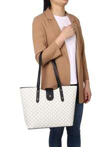 时尚手提包，百搭高端通勤简约大容量旅行水桶包 - 彩色 - 查看 13