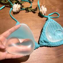 2pcs Invisible Self-Adhesive Thick Waterproof Silicone Bra Inserts & Breast Pads - Multicolor - View 7