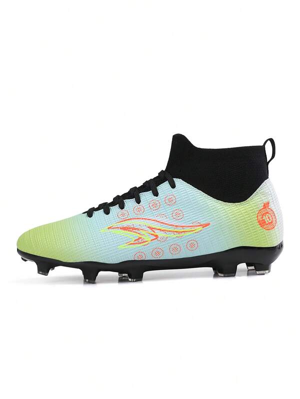 Pantofi de fotbal pentru bărbați, pantofi de fotbal înalți, în aer liber, respirabil, pentru atletism, profesioniști, pentru tineret, băieți, pantofi de fotbal, unisex