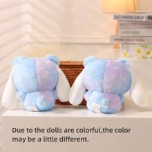 Muñeca de peluche Kawaii del personaje de anime Cinnamoroll de Sanrio, de 22 cm/8,66 pulgadas, ornamento de habitación, juguete de peluche, regalo de cumpleaños o San Valentín - Azul - Ver 7