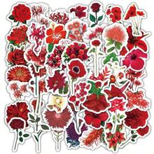 60 Pcs Waterproof Floral & Botanical Sticker Set For Decorating Motorcycle, Desk, Wall, Scrapbooking, Notebook, Laptop, Water Bottles, DIY Uses