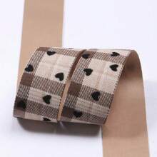 British Plaid Ribbon Supplies For DIY Bow, Flower Packaging, Shoe Clips, Hat Decor Accessories - Multicolor - View 22