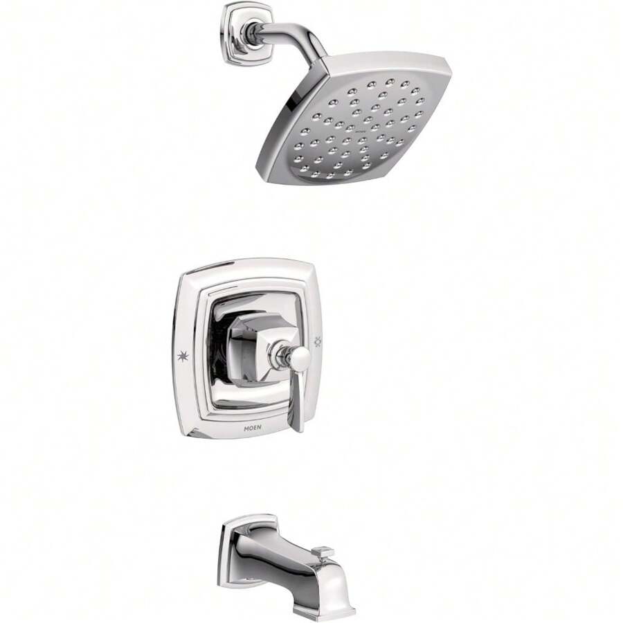Conway Come Posi-Temp Tub And Shower Trim Set Featuring Square ...