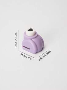 1 件可爱心形打孔机，手动小型 DIY 打印机，适用于 DIY 手工艺术品和工艺品