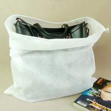 Handbag Protective Cover Dust Bag Drawstring Closure Non-Woven Storage Pouch 35g Soft & Bag Organizer Beach Vacation Camping