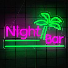 Bar Neon Sign, Beer LED Neon Light For Wall Decor, USB Powered Neon Bar Signs, Acrylic Bar Neon Lights Man Cave, Bedroom, Home Bar, Store, Club, Bistro, Party, Christmas,USB Power Supply Can Be Reused, Comes With Accessories, And Is Easy To Install.
