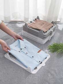 5 pièces Étagères de rangement pliables pour vêtements, racks organisateurs multicouches pour armoire