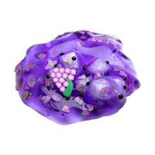 100ml Large Capacity Slime Crystal Mud, Coconut Transparent Fruit Putty, Stress Relief Rubber Toy, Cute Back To School Gift For Friends, Suitable For Both Girls And Boys Children Toys