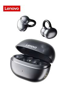 Lenovo Lenovo EA410-Clip-On Wireless Headphones, Lightweight And Comfortable To Wear, 24-Hour Battery Life, HiFi Stereo Sound, No Need To Fall Out During Exercise, Compatible With Laptops, Mobile Phones And Other Devices, Connect As Soon As You Take Them Out
