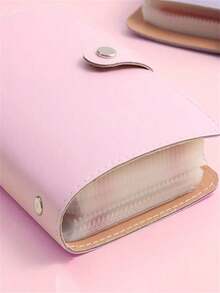 1pc Waterproof Banknote Storage Book, Holds Up To 100 Banknotes, Photos, Stamps & Cards, A6 Ultra Large Capacity Notebook With 50 Slots, Perfect Birthday Gift, PU Leather - Multicolor - View 9