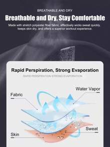 6 paquetes de shorts de compresión para hombres, ropa interior deportiva de spandex, calzoncillos tipo bóxer de rendimiento para entrenamiento - Multicolor - Ver 5