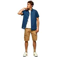 Pepe Jeans Parker Men's Shirt In Blue ✅ Delivery 24/72h To Spain (Peninsula)