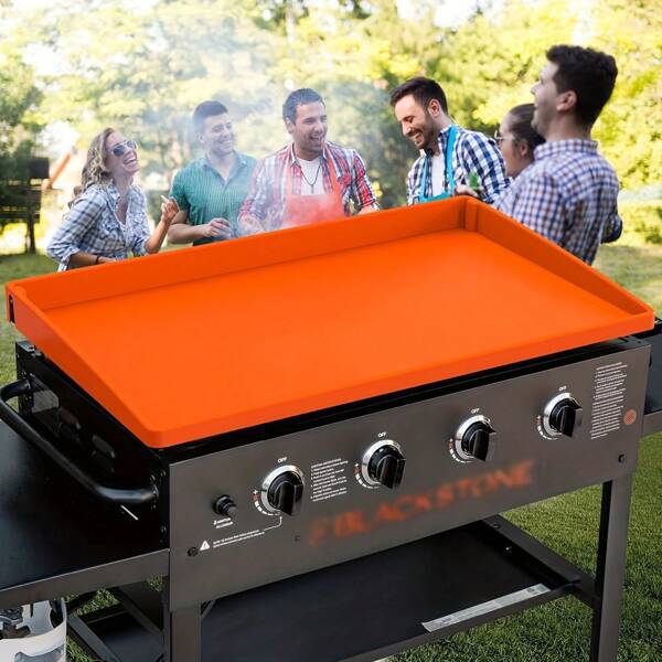 17/22/28/36 Inch Silicone Baking Sheet Mat (For Blackstone) Baking Sheet Grill Cover, Grill Utensil Holder Mat (For Blackstone Grill), Outdoor Grilling Accessories, Summer Grilling Essentials, Kitchen Accessories