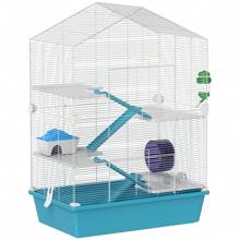 PawHut Small Animal Cages & Houses - 藍色 - 查看 6