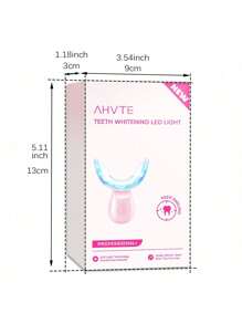 Home Use Teeth Whitening Light With LED, Comes With Teeth Shade Guide, Unisex, Great Gift