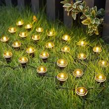 1pc Solar Guide Light Outdoor Waterproof Landscape Decoration Light Layout Ornament Courtyard Light Suitable For Home Courtyard Villa Garden - Black - View 2