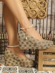 New Arrival Hot Selling Comfortable Versatile Elegant Thick Sole Platform Women Shoes