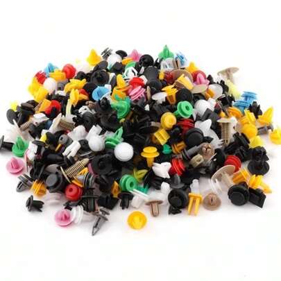 Kit 1000 Presilhas Grampos Fixadores Automotivo Carro