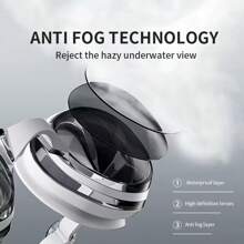 1pc Unisex Retro Style Anti-Fog Anti-Fog HD Swimming Goggles, Beach Essentials, Beach Accessories, Pool Float