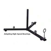 TUNGFULL BV Wire Dispenser Rack Cable Dispenser Cable Caddy Electrician Discharge Tray For Power Cable Video Cable Discharge Stand - Black - View 3