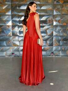 Bridesmaid Dresses - Naranja Quemada - Ver 2